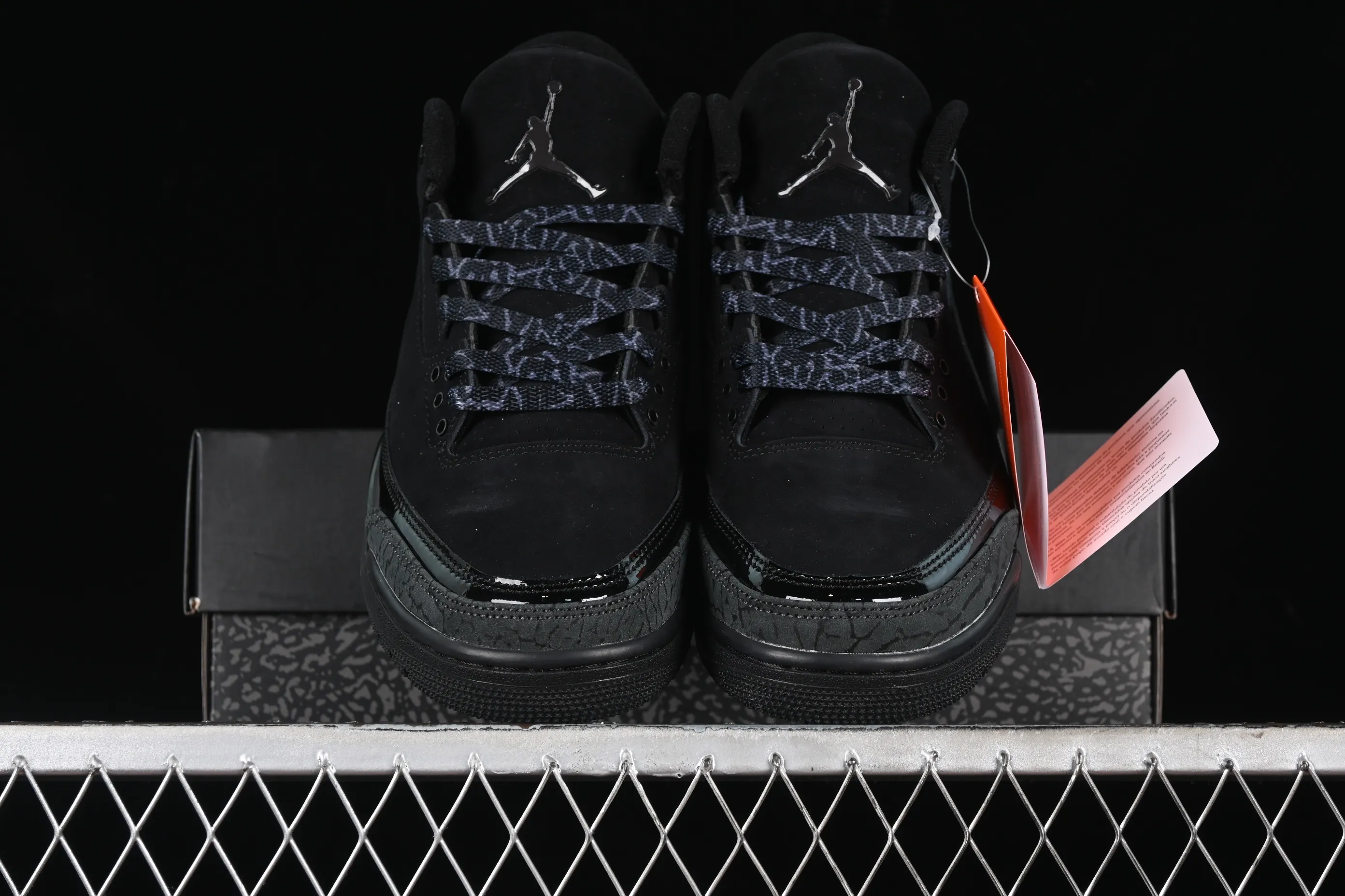 All Categories Air Jordan Jordan Series Basketball Shoes Air Jordan 3 Air Jordan 3 Retro AJ3 Joe 3 Midnight Black Retro Basketball Shoes CT8532-001